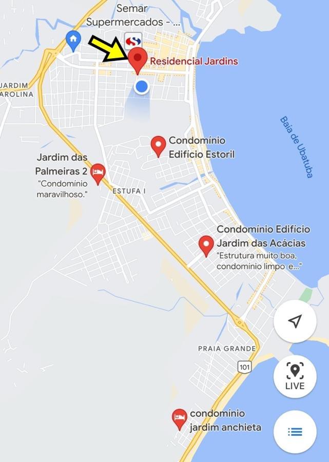 Apartamento Jardins Ubatuba Exterior foto